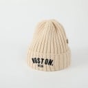 Căciulă de iarnă tricotată pentru copii Boston 16,5 × 21 cm 1–3 ani Căciulă călduroasă din poliester cu broderie Căciulă moale de iarnă 6