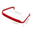 Căciulă din plastic pentru păr 14,5 × 16 × 1,5 cm Căciulă asimetrică modelată Accesoriu antiderapant pentru fixarea fermă a coafurii 3