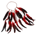 Căciulă indiană cu pene 52,5 x 41 cm Ozdobă de cap indiană pentru carnaval Accesoriu de costum pentru carnaval festival cosplay petrecere 4