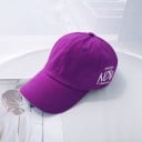 Căciulă pentru femei cu inscripție brodată Căciulă de baseball din bumbac cu vizieră curbată și orificii de ventilație Circumferința 4
