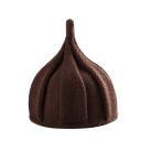 Căciulă tricotată pentru femei, zimbră, cu vârf ascuțit 22×33 cm 100% acril Căciulă spiralată de o singură culoare cu model floral Căciulă moale, elastică și caldă 11 culori 13