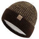 Căciulă tricotată unisex de iarnă 56–60 cm Căciulă călduroasă bicoloră cu căptușeală din blană Acril Stil lejer modern Pentru bărbați 6
