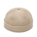 Căciulă universală Beanie Landlord Four Seasons din poliester Unisex hip hop Melon Skin pentru primăvară și toamnă stil casual 1