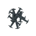 Cadarços de silicone sem atar 16 pcs 14