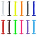 Cadarços de silicone sem atar 16 pcs 2