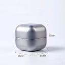 Cadeau doosje voor kleine voorwerpen met deksel 5,5 cm metalen opbergdoos kubusvorm compacte doos voor sieraden en kleine voorwerpen 9