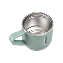 Cadeauset thermosfles met mokken 500 ml RVS thermosfles 23,9 × 6,6 cm met 3 mokken 6,6 × 5,9 cm Warmte-isolatie 6–12 uur Reis set 15