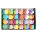 Cadeauset van 24 kinderbadbruisballen met verrassing Natuurlijke biologische sprankelende badbruisballen voor meisjes en jongens Leuke bubbels 1