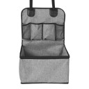 Cadeira de automóvel para cães com bolsos de armazenamento para cães pequenos e médios Ideal para os bancos da frente e de trás do carro Fácil 1