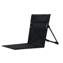 Cadeira de camping dobrável 41,5 x 39,5 x 38 cm Cadeira leve para camping Almofada com encosto Assento de jardim Cadeira de viagem 4