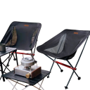Cadeira de camping dobrável quadrada para exterior 68 x 56 x 58 cm Altura do assento 39 cm Capacidade de carga 150 kg Cadeira leve e portátil 4