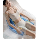 Cadeira de Massagem 4D + Massagem 3D para Corpo Inteiro com Ajuste Elétrico 220 V SL de 135 cm 6 Técnicas 25 Modos de Aquecimento da Região Lombar 3