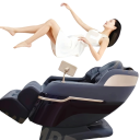 Cadeira de massagem eléctrica 4D para todo o corpo com Bluetooth e controlo LCD 142 × 75 × 104 cm 220 V 90 W massagem com airbags 5