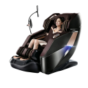 Cadeira de Massagem Inteligente 4D Corpo Inteiro Controlo AI Trilhos SL 152 cm 220 V Aquecimento 45 °C Massagem com Airbags Bluetooth LCD 3
