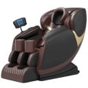 Cadeira de massagem inteligente para todo o corpo com ecrã LCD 112 × 75 × 110 cm 220 V 120 W airbags de ar massagem para pés, costas e ombros 7