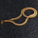 Cadena bañada en oro para mujer 3