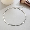 Cadena doble de mujer G734 7