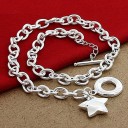Cadena masiva de mujer con una estrella. 1