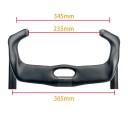 Cadran de carbon pentru biciclete de șosea 365 mm lățime 345 mm prindere superioară 235 mm prindere inferioară carbon negru greutate 350 g pentru bicicletă de șosea 5