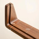 Cadre photo créatif transparent 10,2 x 15,2 cm Socle en bois de hêtre 4,6 x 1 cm Support moderne en acrylique pour photos décoration 4