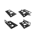 Cadru din oțel pentru carcasă PC deschisă 44 x 26,5 x 12,8 cm Banc de testare Suport pentru placă de bază Placă grafică Răcire 2