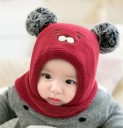 Cagoule d'hiver pour enfants avec motif d'ours 4