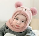 Cagoule d'hiver pour enfants avec motif d'ours 2