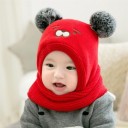 Cagoule d'hiver pour enfants avec motif d'ours 1