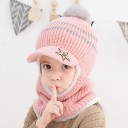 Cagoule d'hiver pour enfants avec visière 2