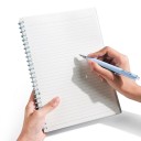 Cahier à spirale B5 avec 60 feuilles et spirale détachable dans une couverture de couleur unie avec finition mate pour des notes d'étude et de travail 3