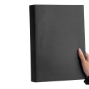 Cahier épais à lignes A4 29 x 22 cm avec 100 feuilles lignées dans une couverture simple sans impression pour les notes scolaires et les comptes rendus de réunions et le journal 7