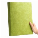Cahier épais à lignes A4 29 x 22 cm avec 100 feuilles lignées dans une couverture simple sans impression pour les notes scolaires et les comptes rendus de réunions et le journal 12