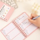 Caiet cu parolă 10,7 x 15 cm Caiet colorat pentru detalii de conectare Copertă PVC 65 de coli Etichete alfabetice Legare spiralată 6