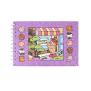 Caiete de colorat Bobbie Goods dezvoltare motorică 22 × 15 cm legare spirală carte de desen educațională pentru copii și adulți 9