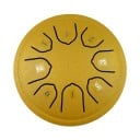 Caisse à lamelles en acier 11,5 cm 8 tons mini tambour pan instrument de musique avec maillet tambourin tambour de relaxation 4