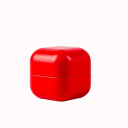 Caixa de presente para pequenos objetos com tampa 5,5 cm caixa de armazenamento metálica formato cúbico caixa compacta para joias e pequenos itens 3