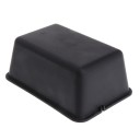 Caixa para répteis de terrário Refúgio em plástico preto com entrada em arco e cantos arredondados Dimensões 13,8 x 9,5 x 6 cm Para descanso 7