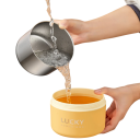 Caixa térmica para almoço para crianças 600 ml 11,5×9 cm Recipiente isolado em aço inoxidável À prova de fugas Caixa de almoço para micro-ondas Ecológica Portátil 2