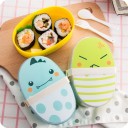 Caja de comida bento para niños con cubiertos 3