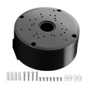 Caja de distribución para cámaras 12 x 12 x 5,4 cm Soporte de cableado de plástico impermeable para sistemas de cámaras 1