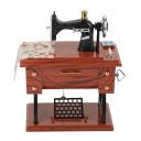 Caja de música estilo máquina de coser 1