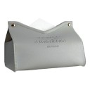 Caja de pañuelos de cuero 4