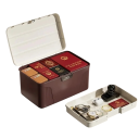 Caja fuerte con código numérico 33x26.5x12cm caja de ABS con cerradura de 4 dígitos para ahorrar monedas y pequeños objetos de valor 1