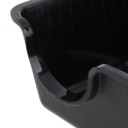 Caja para reptiles de terrario Refugio de plástico negro con entrada semicircular y esquinas redondeadas Medidas 13,8 x 9,5 x 6 cm Para un descanso 8