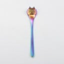 Čajová lžička s miskou ve tvaru tlapky Roztomilý zvířecí motiv Nerezová ocel Rozměry 14,8 x 3 cm Na míchání čaje a dalších nápojů 3