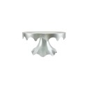 Cake Stand 23 cm Height 12 cm One-Piece Platter for Desserts and Fruit Serving Stand Wedding Birthday Celebration 8