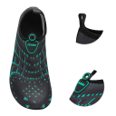 Calçado de Água com Sola de Borracha Antiderrapante em Microfibra Unisexo para Praia, Aquashoes para o Mar, Piscina, Mergulho e Snorkeling 4