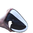 Calçado de trabalho unissexo slip-on com parte superior respirável e construção leve em tecido para trabalho diário e caminhada confortável sem atacadores 3