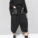 Calças 3/4 para Senhora com Grandes Bolsos 1