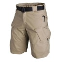 Calças cargo tácteis impermeáveis para homem Calções militares de secagem rápida para o exterior Calções de lazer ao ar livre respiráveis 6